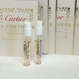 Cartier samples 2 vials 0.05oz each